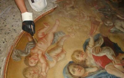 Teggiano – Convento delle Benedettine – Dipinti