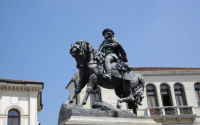 Rovigo – Statua equestre di Giuseppe Garibaldi