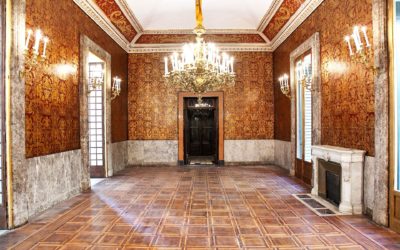 Napoli – Museo Diego Aragona Pignatelli Cortes – Biblioteca e sale al piano terra